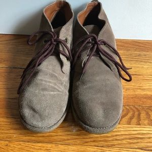 Lucky brand leather booties